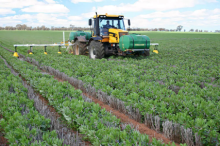 Controlled traffic farming