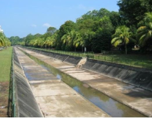 Stream bed re-naturalisation